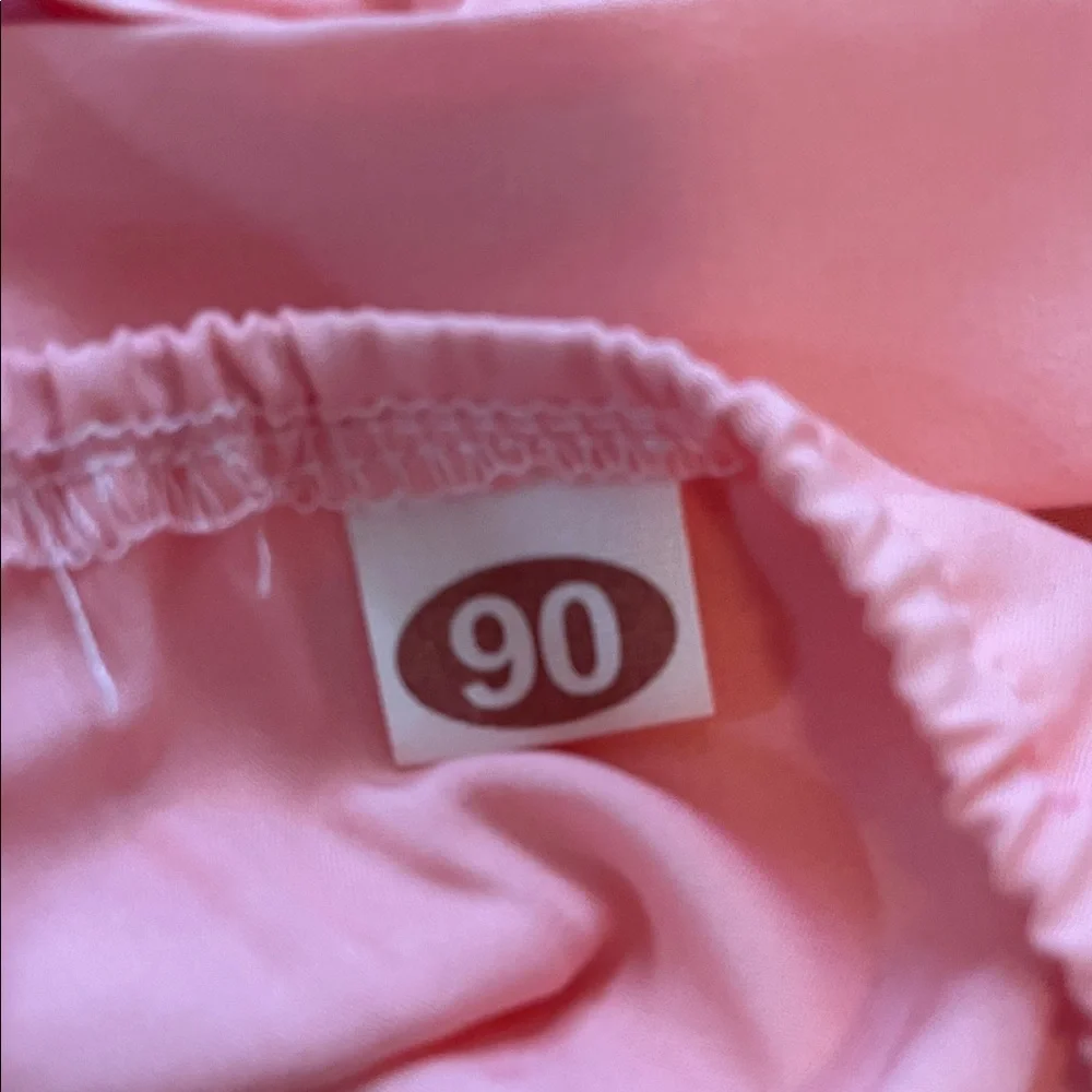 Pink Button-Front Dress - Picture 3 of 3